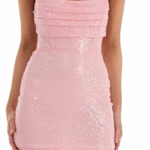 Lucy in the Sky pink dress